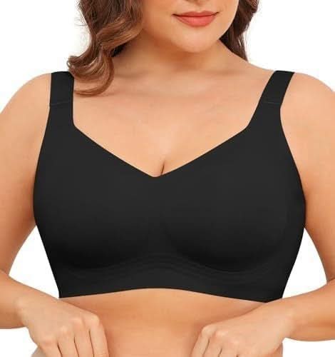 Bras for Women No Wired Seamless Wireless Full Coverage Support Everyday Bras Comfort Soft Non Wired Ladies Sleep/T-Shirt Bra