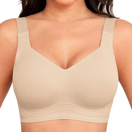 Bras for Women No Wired Seamless Wireless Full Coverage Support Everyday Bras Comfort Soft Non Wired Ladies Sleep/T-Shirt Bra